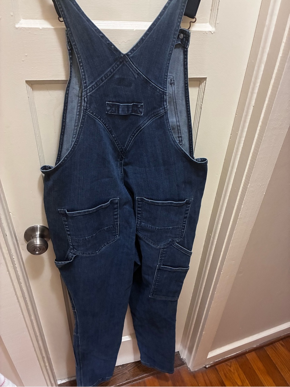 Duluth Trading Co Dark Blue Denim Overalls - Picture 4 of 5